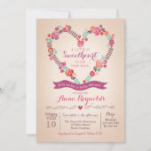 Valentijnse uitnodigingen tot het indienen van Bab (Voorkant)