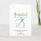 Valentijnse  UITSPREKEN door Boynton Feestdagen Kaart (Achterkant)