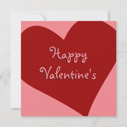 Valentijnse uitvindingen persoonlijke liefdesKaart Kaart (Voorkant)