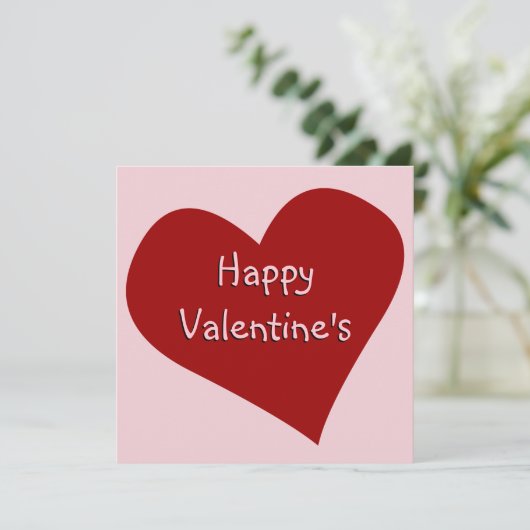 Valentijnse uitvindingen persoonlijke liefdesKaart Kaart (Staand voorkant)