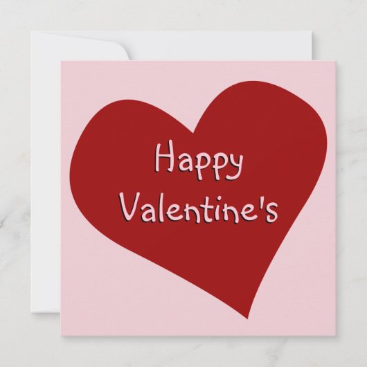 Valentijnse uitvindingen persoonlijke liefdesKaart Kaart (Voorkant)