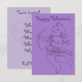 Valentijnse uitvindingen - Speciaal uitgeruste Cup Kaart (Voorkant / Achterkant)