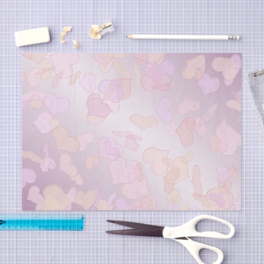 valentijnse vakantietextuur tissuepapier (Craft)