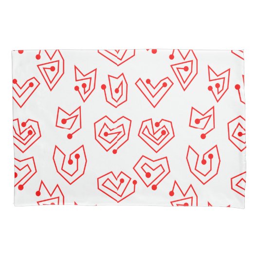 Valentijnse versie Mazes Kussensloop (Voorkant)