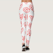 Valentijnse versie Mazes Leggings (Achterkant)