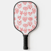 Valentijnse versie Mazes Pickleball Paddle (Voorkant)