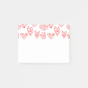 Valentijnse versie Mazes Post-it® Notes