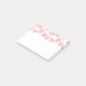 Valentijnse versie Mazes Post-it® Notes (Schuin)