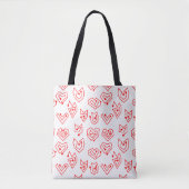 Valentijnse versie Mazes Tote Bag (Voorkant)