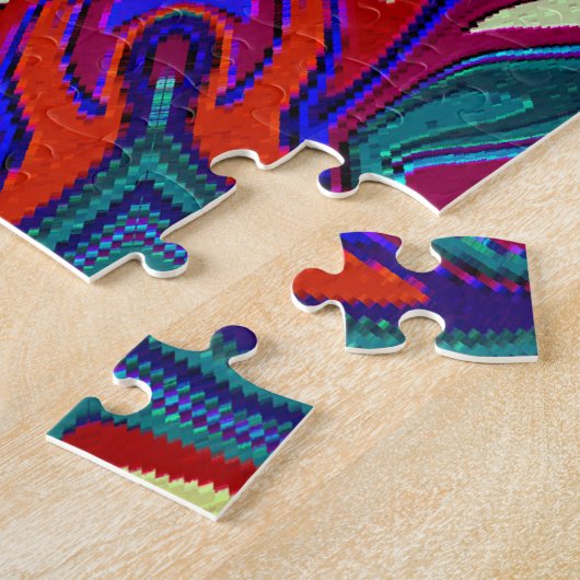 Valentijnse vertraging... legpuzzel (Zijkant)