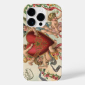 Valentijnse , Victoriaans engelen Cherubs hart Case-Mate iPhone Case (Achterkant)