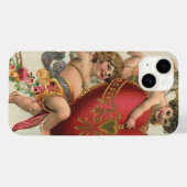 Valentijnse , Victoriaans engelen Cherubs hart Case-Mate iPhone Case (Achterkant (horizontaal))