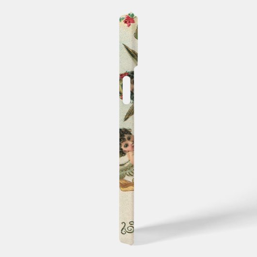 Valentijnse , Victoriaans engelen Cherubs hart Case-Mate iPhone Case (Achterkant / Rechts)