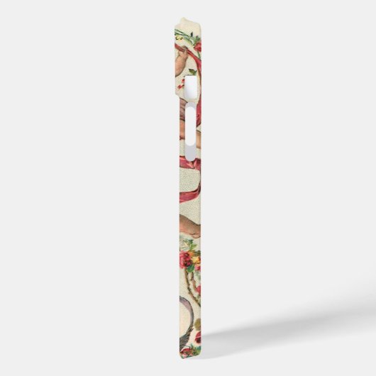 Valentijnse , Victoriaans engelen Cherubs hart Case-Mate iPhone Case (Achterkant / Links)