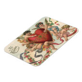  Valentijnse , Victoriaans engelen Cherubs hart Magneet (Linkerzijde)