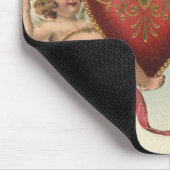  Valentijnse , Victoriaans engelen Cherubs hart Muismat (Hoek)