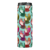 Valentijnse vogeltjes in de liefde thermosbeker (Achterkant)