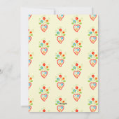 Valentijnse volkshuisvesting van Portugal Feestdagenkaart (Achterkant)