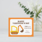 Valentijnse  voor het didactisch rekenkamer feestdagenkaart (Staand voorkant)