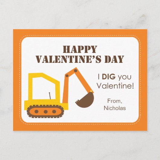 Valentijnse voor het didactisch rekenkamer feestdagenkaart (Voorkant)