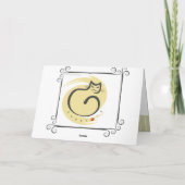 Valentijnse vormgeving feestdagen kaart (Achterkant)