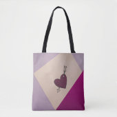 Valentijnse vrouwen tote bag (Voorkant)