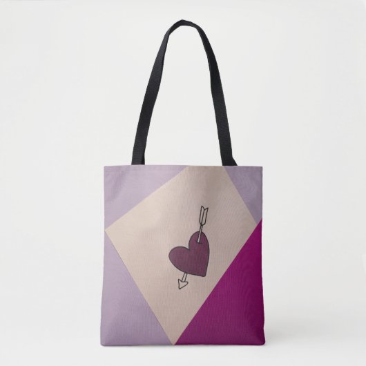 Valentijnse vrouwen tote bag (Voorkant)
