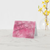 Valentijnse Waterverf Kaart (Gele Bloem)