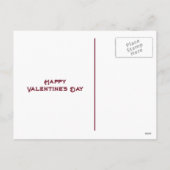 Valentijnse Waterverf vogels Feestdagenkaart (Achterkant)