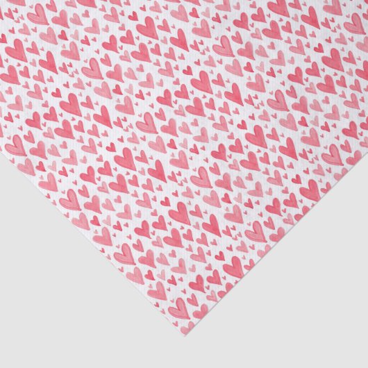 Valentijnse Waterverf - Weefselpapier Tissuepapier (Detail)