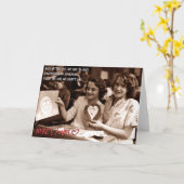 Valentijnse  - We hebben ze aan iedereen gegeven Kaart (Gele Bloem)