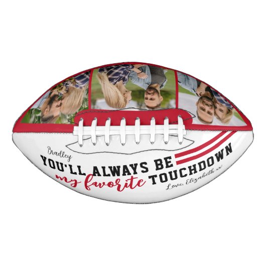 Valentijnse  zijn altijd mijn favoriete touchdown american football (Voorkant)