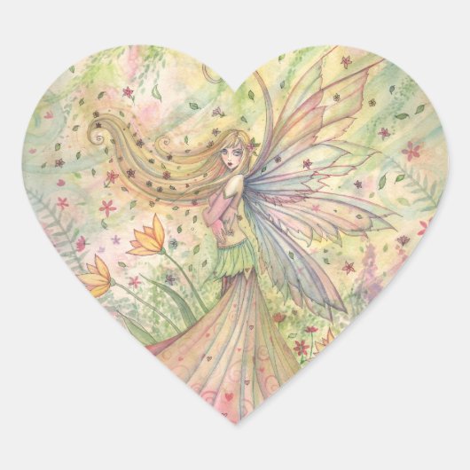 Valentijnsfee Stickers (Voorkant)