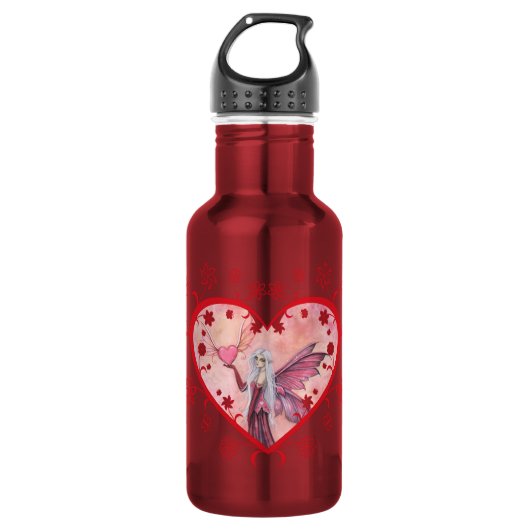 Valentijnsfee Waterfles (Voorkant)