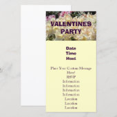 Valentijnsfeest Aangepaste Uitnodigingen Rhododend (Voorkant / Achterkant)