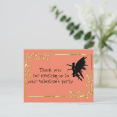 valentijnsfeest briefkaart (Staand voorkant)
