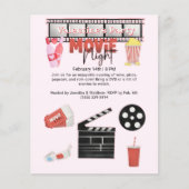Valentijnsfeest Filmavond Flyer (Voorkant)