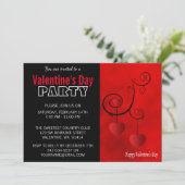 Valentijnsfeestje Kaart (Staand voorkant)