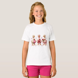 Valentijnsganzen  t-shirt