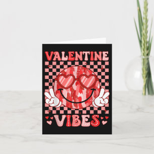 Valentijnsgevoelens Smile Face Hart Valentijnsdag Kaart