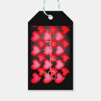 Valentijnshart Beker Cadeaulabel