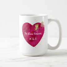 Valentijnshart Beker