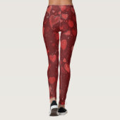 Valentijnshart Doodle Leggings (Achterkant)