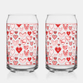 Valentijnshart Glas (Achterkant)