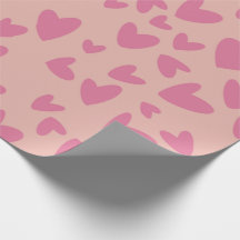 Valentijnshart inpakpapier