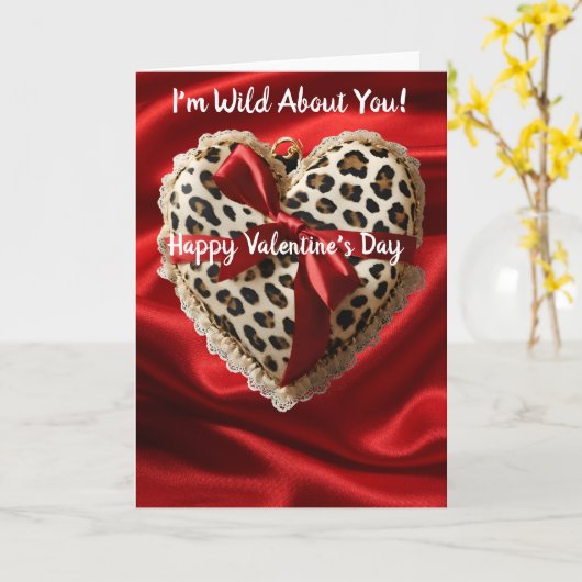 Valentijnshart kaart (Gele Bloem)