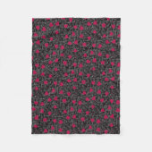 Valentijnshart Kunst Fleece Deken (Voorkant)