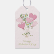 Valentijnshart Roze en Groene Hartballonnen