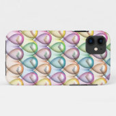valentijnsharten 3d valentijnsdag Case-Mate iPhone case (Achterkant (horizontaal))