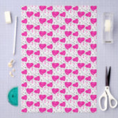 Valentijnsharten en pijlen roze patroon tissuepapier (Craft)